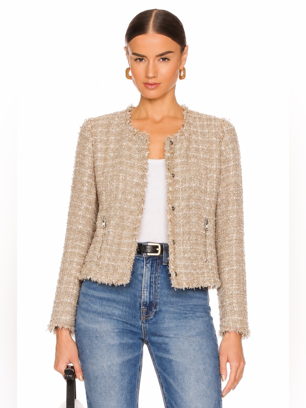 IRO Paris Angette Tweed Jacket Size M